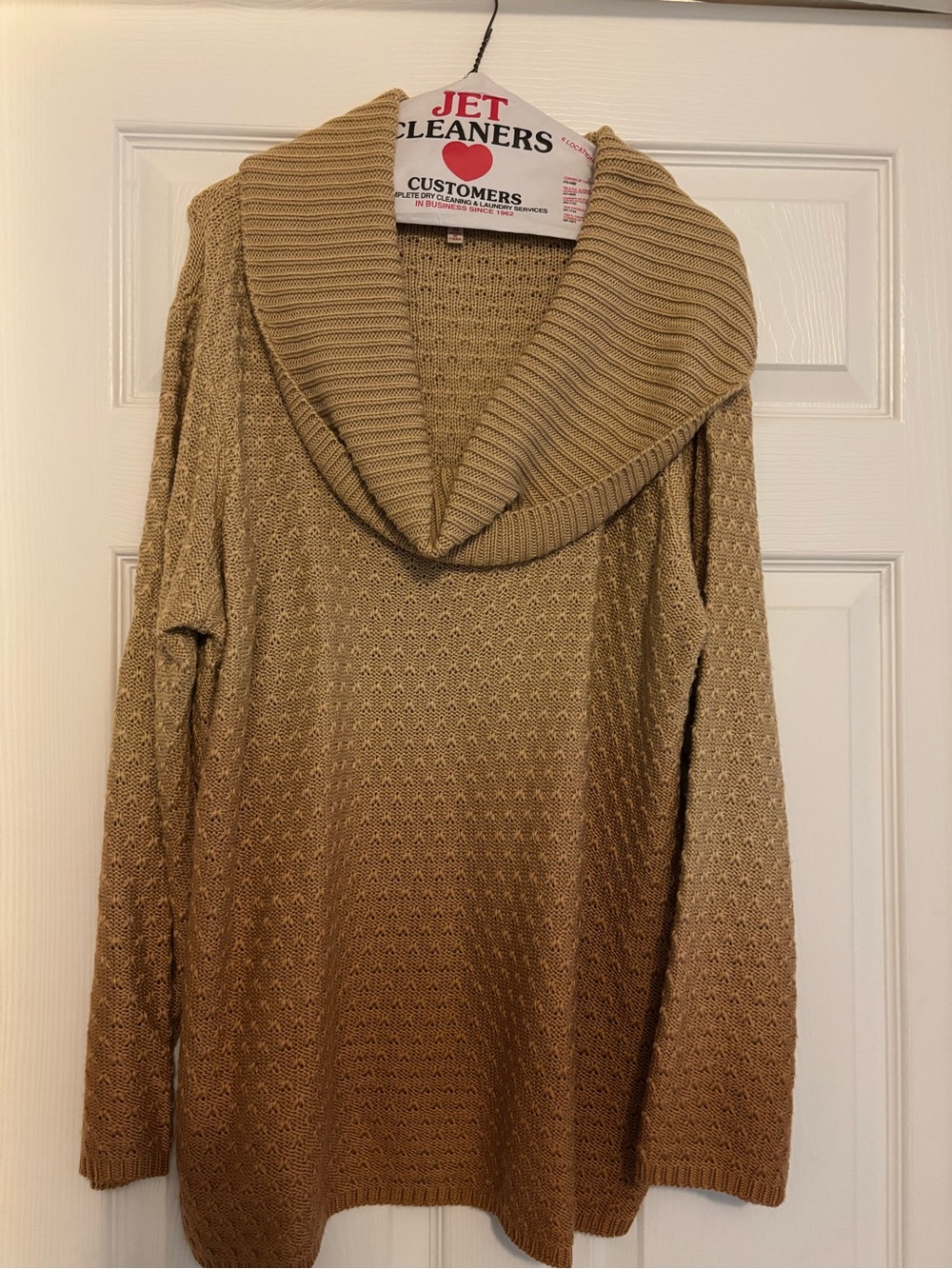 Reba Shawl Collar Sweater - Camel